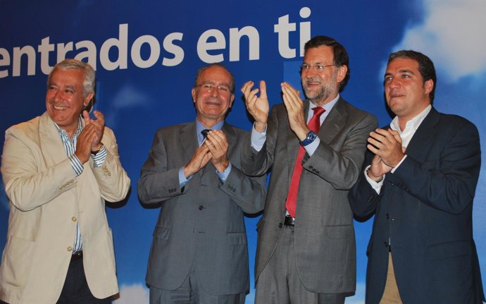 Arenas, De La Torre, Rajoy Y Bendodo