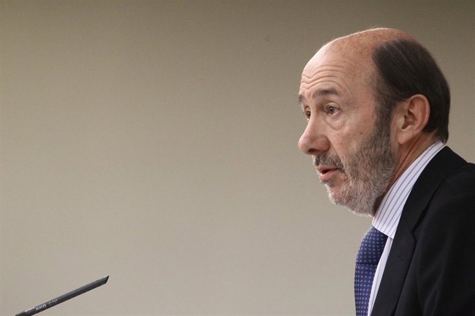 Primer Plano De Alfredo Pérez Rubalcaba