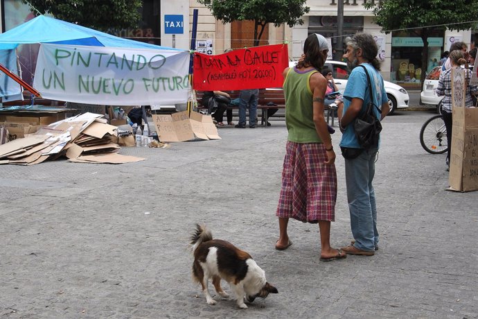 Concentraciones De 'Indignados' En Cádiz