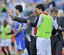Manzano, En Un Partido Del Sevilla