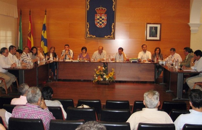 Último Pleno De La Legislatura En Moguer (Huelva). 