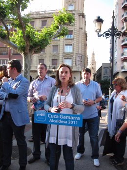 Cuca Gamarra, Candidata PP Al Ayuntamiento De Logroño