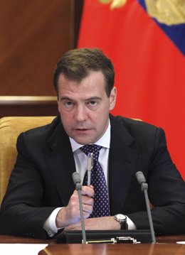 El Presidente De Rusia, Dimitri Medvedev