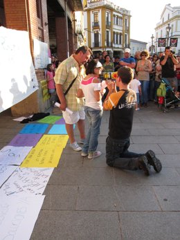 Niña Lee El Manifiesto 'Democracia Real Ya'