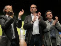 Gomà, Herrera y Saura piden convertir la indignación en apoyo electoral a ICV-EUiA