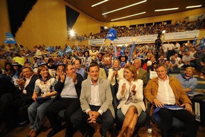Rajoy Y Cosedal En Guadalajara