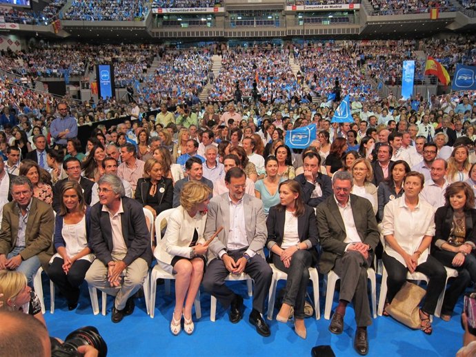 Cierre Del PP En El Palacio De Los Deportes