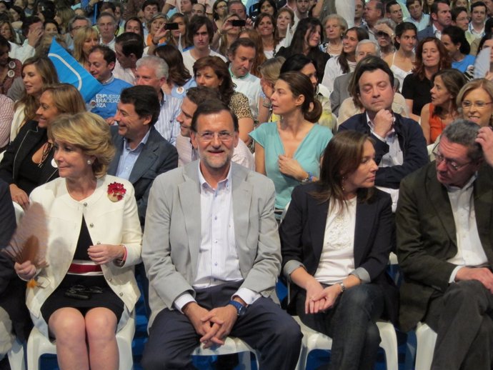 Mariano Rajoy En El Acto De Cierre De Campaña