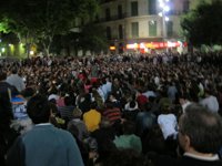 La acampada de Palma continuará en la Plaza España a partir del lunes si también lo hacen Madrid y Barcelona