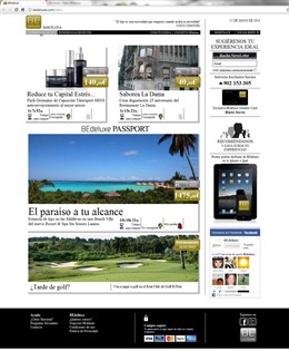 Página Web Bedeluxe