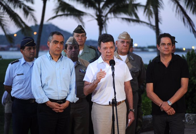 El Presidente De Colombia, Juan Manuel Santos