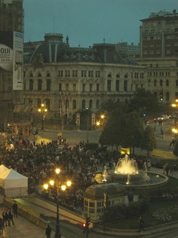 Movilización Nocturna 15M En Oviedo