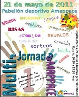 Cartel Unas Multijornadas Amappace