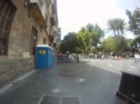 Una empresa cede gratuitamente a la acampada de Palma cuatro baños públicos