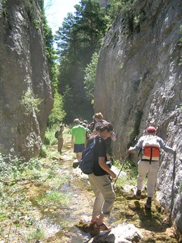 Excursión Por  Las Gargantas De Fabana (Huesca)
