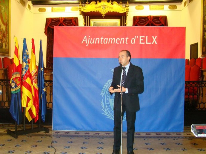 El Alcalde De Elche, Alejandro Soler, En Una Foto De Archivo
