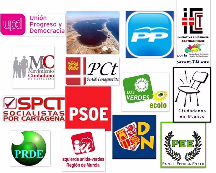 Logos De Los Partidos Políticos De Cartagena