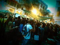 Los 'indignados' de Tenerife rebautizarán como 'Plaza 15 de Mayo' La Candelaria