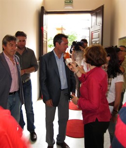 Espadas Llega Esta Tardea La Sede Provincial Del PSOE
