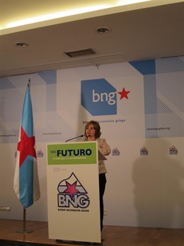 La Secretaria De Organización Del BNG, Montse Prado.