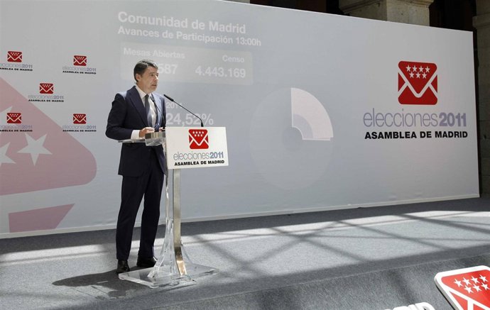 El Vicepresidente De La Comunidad De Madrid, Ignacio González, Informó De Que La