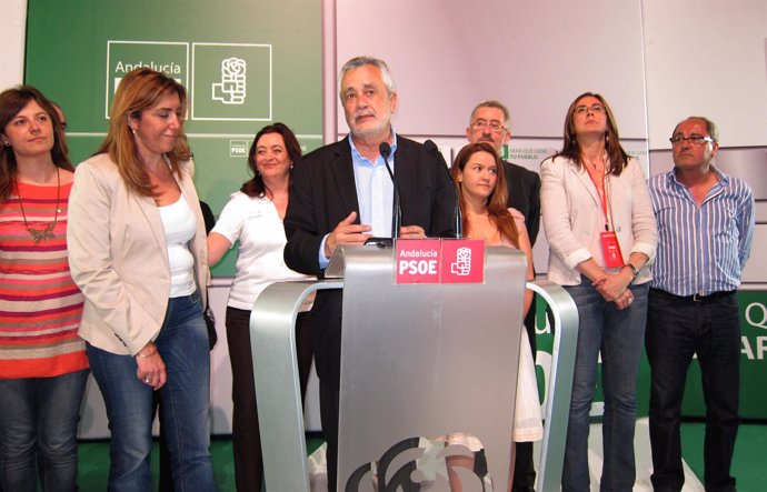 El Secretario General Del PSOE-A, José Antonio Griñán