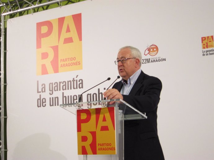 El Presidente Del PAR, José Ángel Biel
