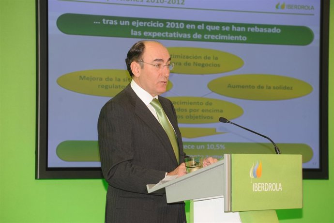 El Presidente De Iberdrola, Ignacio Sánchez Galán