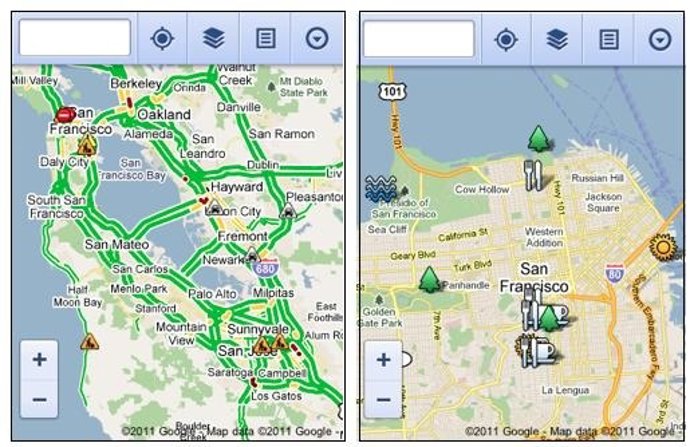 Versión Web Móvil De Google Maps