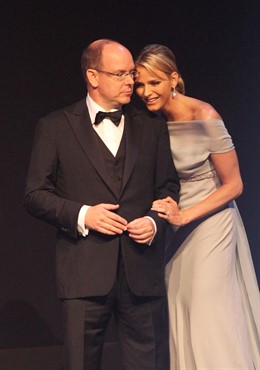 El Príncipe Alberto De Mónaco Y Charlenne Wittstock