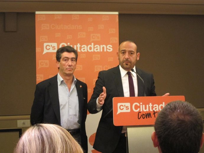 Jordi Cañas (C's) En Rueda De Prensa