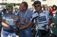 Ciclismo/Giro.- El 'Movistar' confirma que seguirá en el Giro tras la muerte de Xavi Tondo 