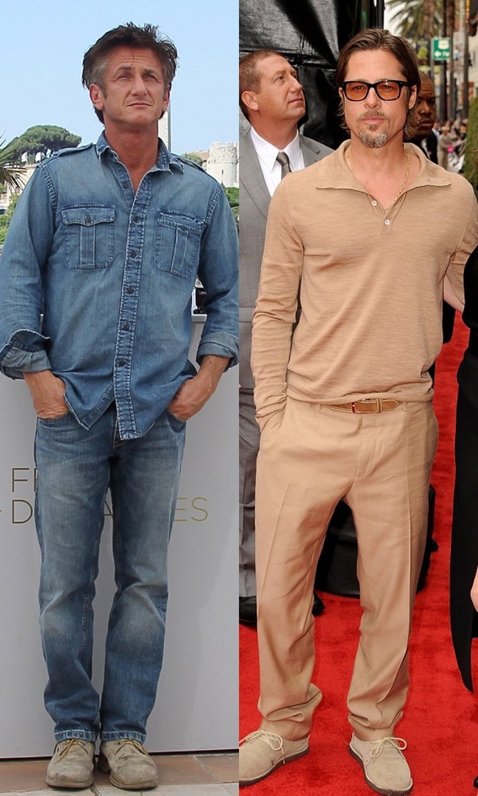 Montaje Sean Penn Y Brad Pitt