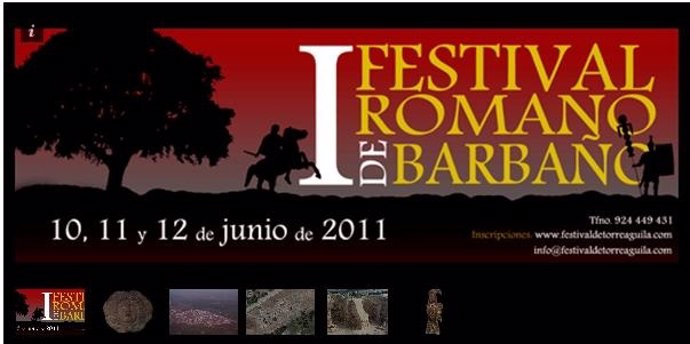 Cartel Festival Romano De Barbaño