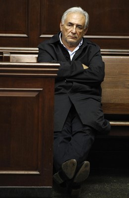 Strauss-Kahn, Director Gerente Del FMI Durante Su Juicio