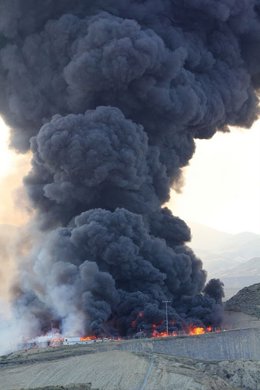 Incendio Planta Geocycle. 