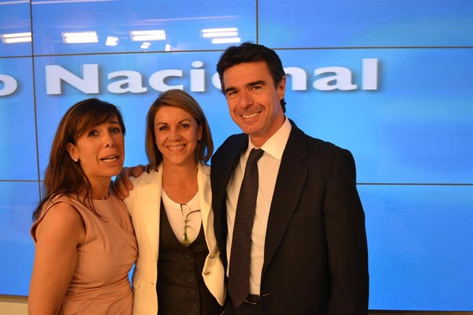 Fotos De JM Soria En El Comite Ejecutivo Nacional Del PP