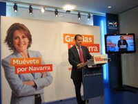 Barcina contacta con Jiménez para tener "una primera conversación" de cara a formar Gobierno