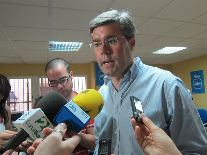 El Alcalde Electo De Jaén, José Enrique  Fernández De Moya (PP).