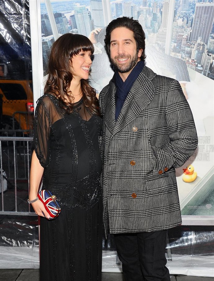 David Schwimmer Y Su Esposa Zoe Buckam