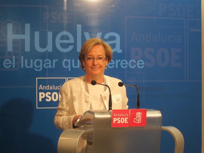 La Candidata Socialista En Huelva, Petronila Guerrero.