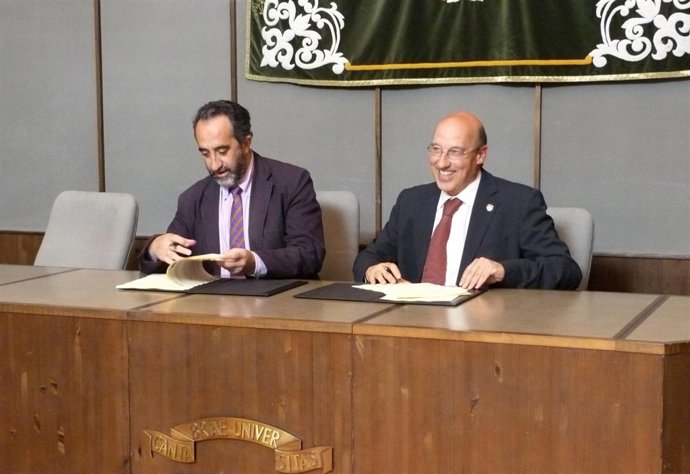 Firma Del Convenio Entre Sodercan Y La UC