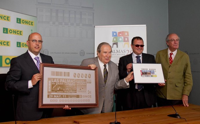 Saavedra Presenta Imagen Cupón De La ONCE 