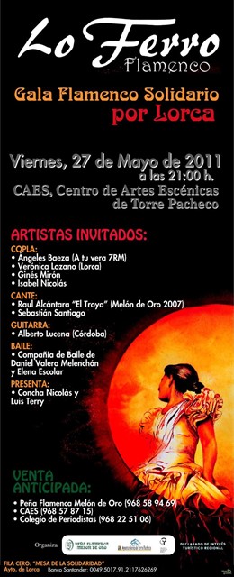 Cartel De Lo Ferro En Solidaridad Con Lorca