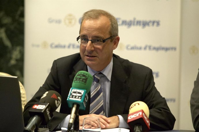 El director general de Caja de Ingenieros, Joan Cavallé