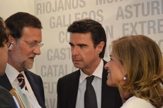 Fotos De JM Soria En El Comite Ejecutivo Nacional Del PP