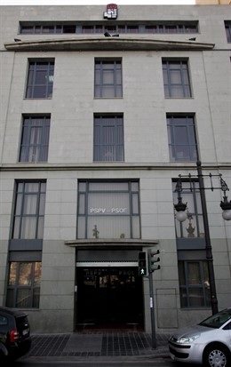 Sede del PSPV en Valencia