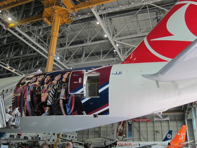 Avión De Turkish Airlines