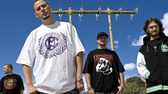 El grupo de rap Violadores del Verso