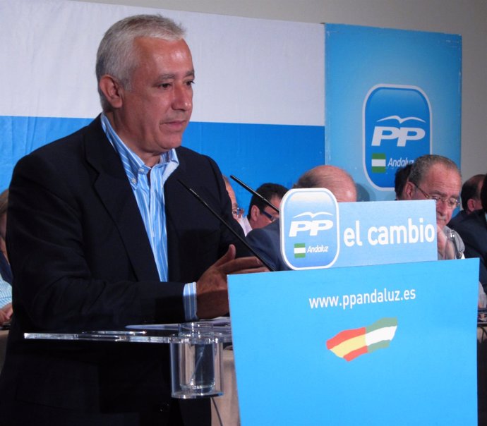 Javier Arenas, Ante La Comisión Ejecutiva Regional Del PP-A
